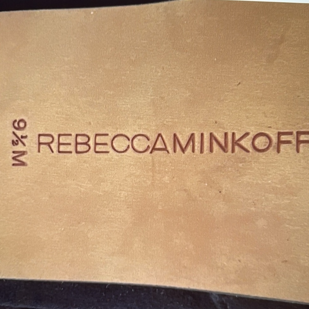 Rebecca Minkoff Romy Black Suede Ballet Flats Size 9.5 - Picture 6 of 9